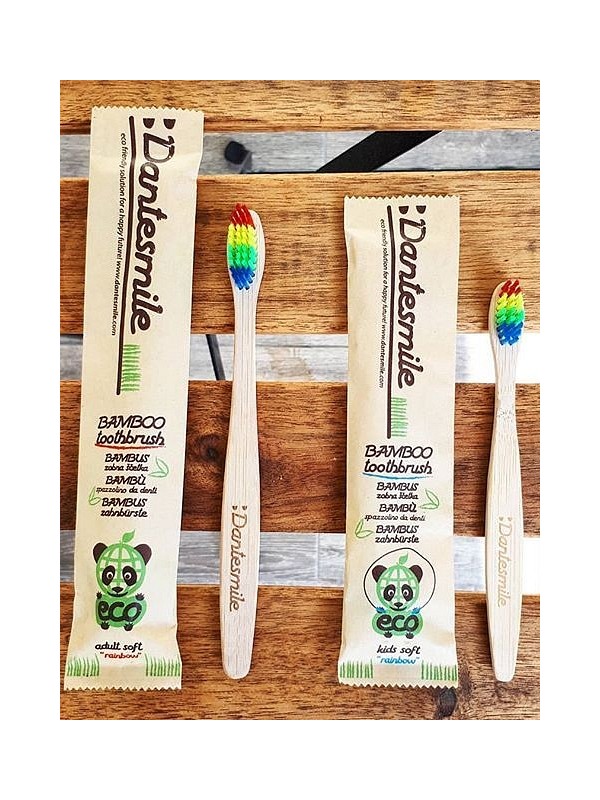 ZOBNA ŠČETKA ZA OTROKE IZ BAMBUSA, MEHKA