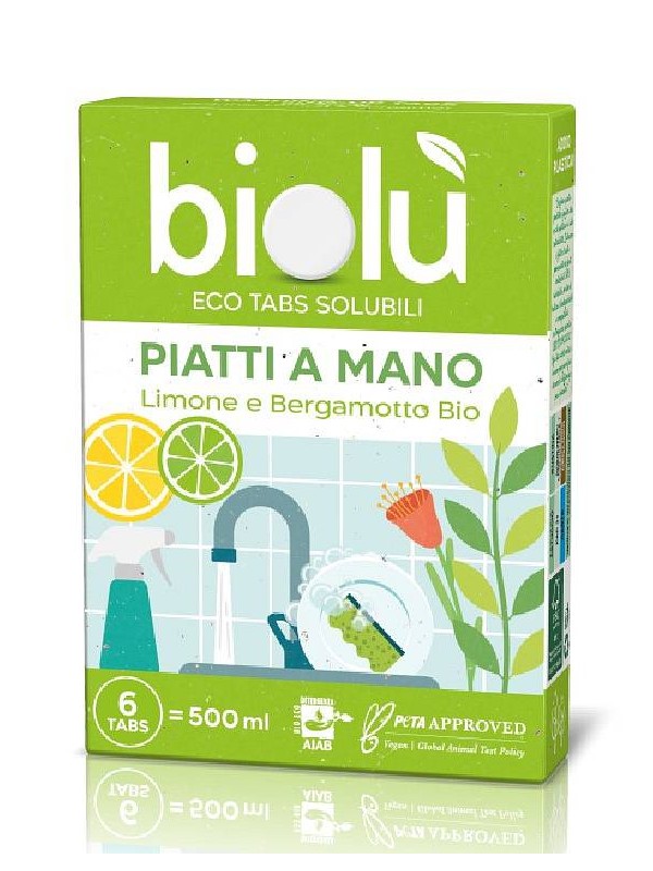 DETERGENT ZA ROČNO POMIVANJE POSODE BIOLU V TABLETAH