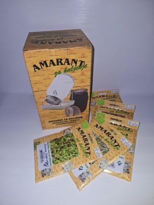 KALILNI KOZAREC AMARANT + komplet semen za kaljenje blagi