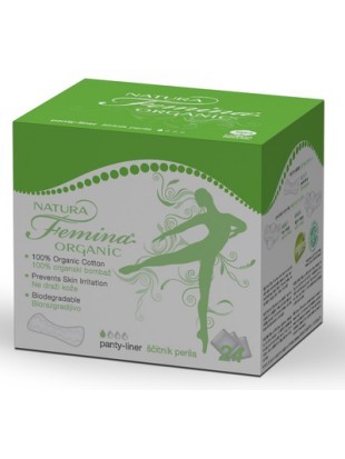 VLOŽKI PANTYLINER IZ EKOLOŠKEGA BOMBAŽA TOSAMA