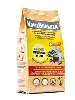 Organsko sadno drevje in trta 2,5kg