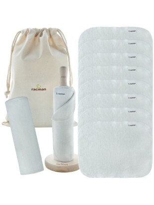 Pralne brisačke bambus s stojalom