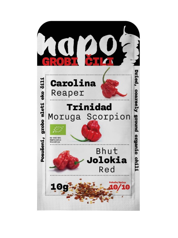 EKO GROBI ČILI KOSMIČI 10/10