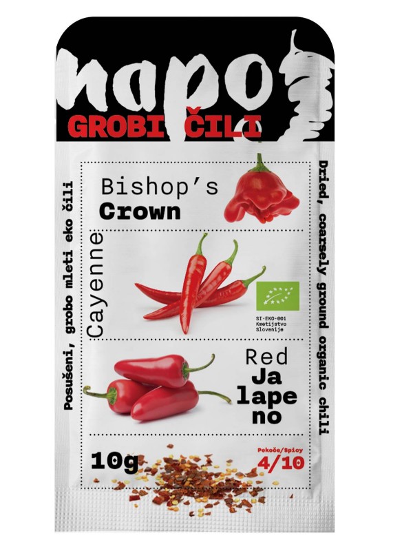 EKO GROBI ČILI KOSMIČI 4/10