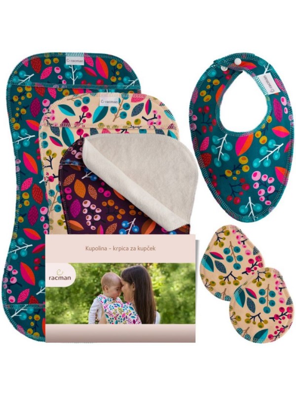 Kupolina - krpica za kupček - veliki komplet