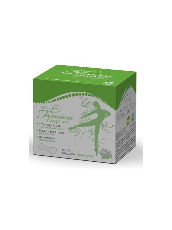 VLOŽKI PANTYLINER IZ EKOLOŠKEGA BOMBAŽA TOSAMA