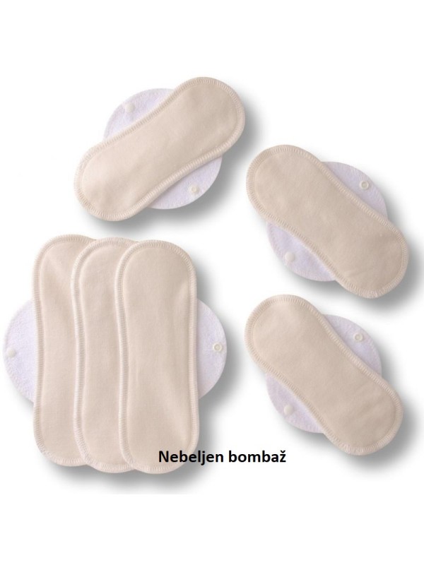 Komplet 6 vložkov L,XL + torbica