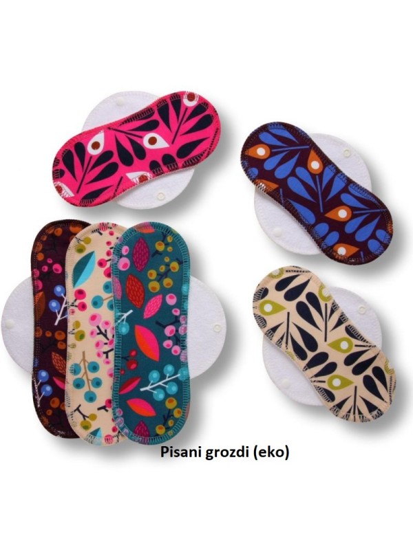 Komplet 6 vložkov L,XL + torbica