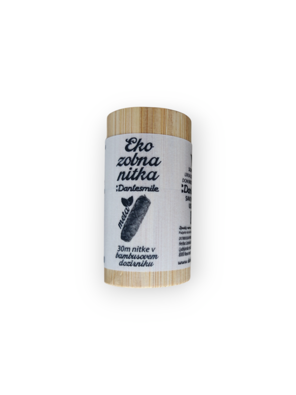 EKO ZOBNA NITKA V BAMBUSOVI EMBALAŽI