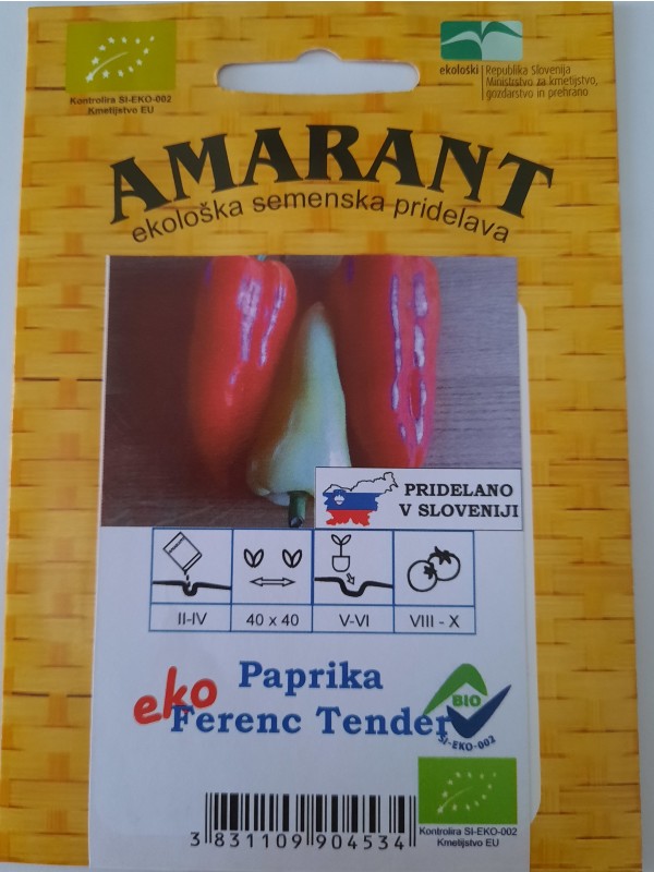 EKO SEME PAPRIKA FERENC TENDER