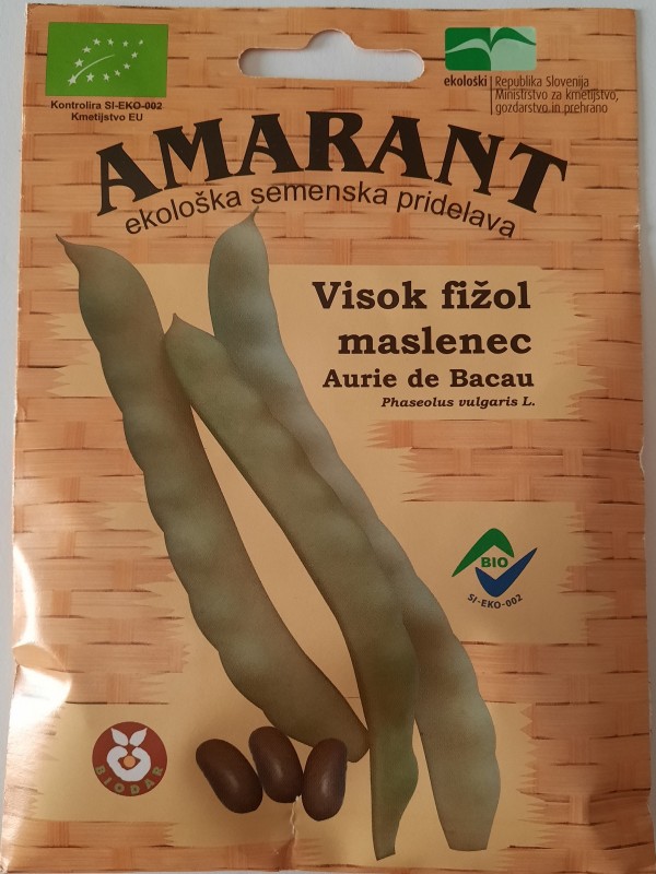 French bean Rumeni maslenec