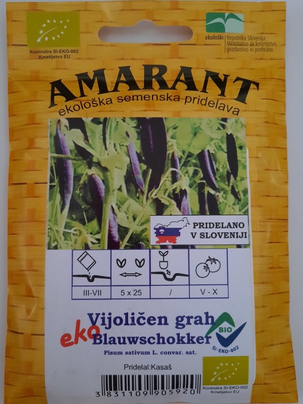 Green pea Blauwschokker