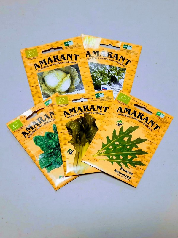 ORGANIC SEEDS SET - GREENS